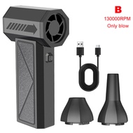 Electric Air Blower Portable Pump Turbo Blow Fan 400/130K RPM Blowing Snow Brush Garden House Air Du