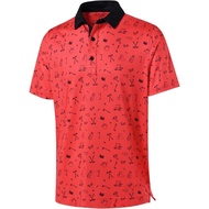 Boys Clothes Golf t-Shirt Short-Sleeved Polo Shirt Quick-Drying Boutique Clothes Men t-Shirt Short-S