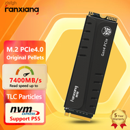 FANXIANG 7400MB/S SSD 1Tb 2Tb 4 SSD เทราไบต์ SSD M2 NVMe PCIe 4.0X4 M.2 2280 NVMe SSD ไดรฟ์ดิสก์แบบแ