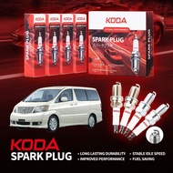 KODA Iridium Spark Plug Toyota Alphard V6 MNH10 3.0 1MZ-FE 2002-2008 BKR6EIX-11 KD-02002 (1 SET)