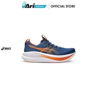 ASICS M GEL NIMBUS 28 WIDE - TWILIGHTBLUE  รองเท้าวิ่ง ผู้ชาย เอสิคส์ GEL NIMBUS 28 สีน้ำเงิน