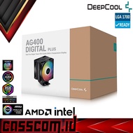 Deepcool AG400 Digital Plus CPU Air Cooler Dual Fan ARGB Sync