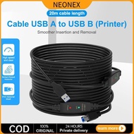 NEONEX Usb 3.0 Printer Cable Male To Male Stable USB Printer Scanner Cable for Hp Canon Epson
