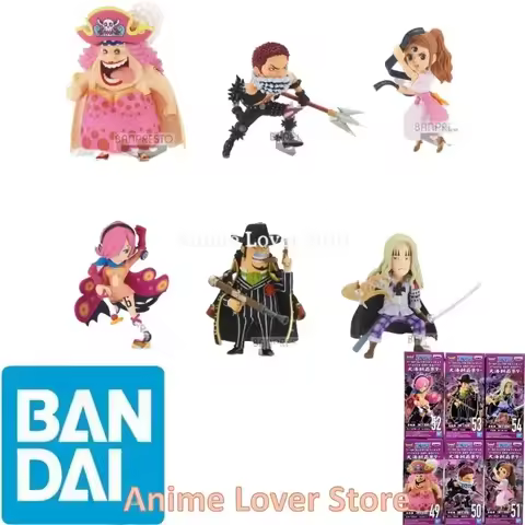 Bandai Banpresto Original One Piece WCF WT100 VO.9 Charlotte Linlin Katakuri Pudding Reiju Bege Hawk