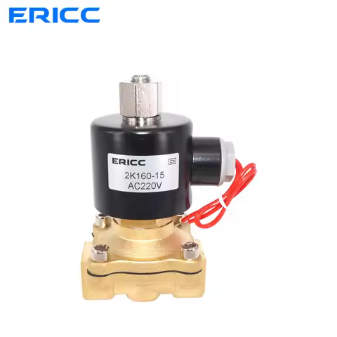 1/4" 3/8" 1/2" 3/4" 1" DN15 Normally Open N/O Brass Electric Solenoid Valve 12V 24V 220V 110V Pneuma