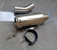 ชุดท่อสลิปออน KAWASAKI Z400 NINJA400 (คาวาซากิ แซด400 นินจา400) แสตนเลสเกรด 304 อย่างดีสวมปลายท่อแต่