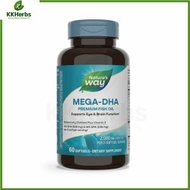 Nature's Way - 超級 DHA 優質魚油 1000 毫克 60 粒軟膠囊 #15682 [澳門行貨] 此日期前最佳:2026年06月30日