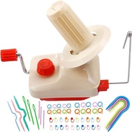 BUDDUR Hand Operated Yarn Winder Portable For Cotton Yarn Thread Balls Making Fiber Wool Manual Hand