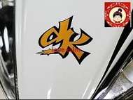 Kato Ojiro DKMOTOGP automobile electric bicycle motorcycle performance waterproof reflective sticker