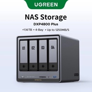 UGREEN NASync DXP4800 Plus 4 Bay NAS (Diskless) Intel Pentium Gold 8505 5-Core CPU, 1 * 10GbE, 1 * 2