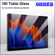 OHHRB HD Tablet Gehärtetem Glas Für Samsung Galaxy Tab S8 S7 Plus Ultra S7 FE 5G Tab S6 Lite Tab s5e T720 T725 Tab S4 Screen Protector SHJHT