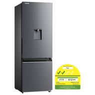 (Bulky) TOSHIBA GR-RB405WE-PMX (06S) 2 DOOR FRIDGE(323L)(Energy Efficiency Class 2)
