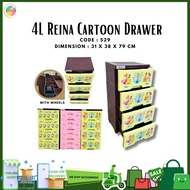 529 4L REINA CARTOON DRAWER/529 5L REINA CARTOON DRAWER/529 6L REINA CARTOON DRAWER/CARTOON CHARACTE