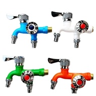 【Hwang】 Independent 2-Head Faucet - ABS Faucet Connector with 2 Dedicated Independent Discharge Gate