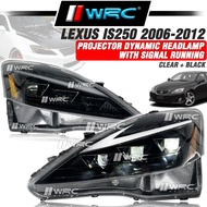 8003 Lexus IS250 2006 - 2012 Projector Dynamic Headlamp With Signal Running