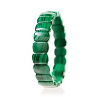 【正佳珠寶】孔雀石 頂級千層紋 29g 孔雀石手排