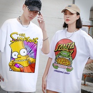 Oldskul 90s Cartoons Character white shirt unisex oversized t-shirt trendy men women graphic tees