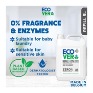 Ecover Zero Non-Bio Laundry Liquid Detergent 5L