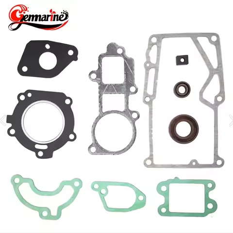 Powerhead Gasket Kit 6L5-W0001-02 for Yamaha 3A 3B 3HP Outboard Engine 6GE-W0001-00