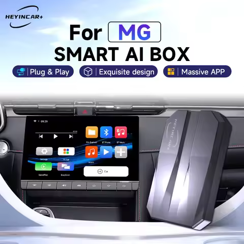 2025 HEYINCAR Smart AI Box Wireless Android Auto CarPlay For MG ZS EV MULAN MG4 MG5 EHS MARVEL R MAX