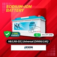 Aeson Power Sodium-ion Battery: H8/LN5-SS | Universal (DIN95/LN5) | 3Y Warranty
