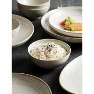 Rice Bowl Household High-End Feeling High-End Value Japanese-Style Ceramic Small Bowl 2025 New Style