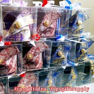 Exclusive Door Gift Souvenir Box Mini Tanjak Songket Tanjak Hiasan Borong 100 Kotak