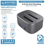 Two Bay 2.5/3.5 USB3.0 HDD/SSD Docking Cloning- HDO-6021U3-C HDD Enclosure