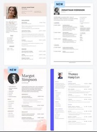 ✨搵工必備 22個template任揀 超專業履歷cv resume代寫