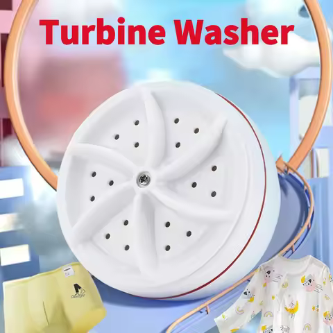 Mini Washing Machine USB Rotating Turbine Portable Washing Machine Multifunction Cleaning For Socks 