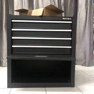 ตู้เก็บของMATALL 4ชั้น1ช่องใหญ่ ติดล้อเลื่อนได้