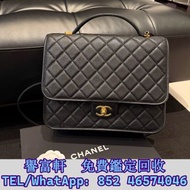 高̵ꙴ價̵ꙵ回̵ꙷ收̵ꙸ：香奈兒/Chanel 22K 黑金荔枝牛皮 魚子醬雙肩包 名牌手袋，CHANEL香奈兒，HERMES愛瑪仕，LV路易威登，Dior迪奧，Gucci古馳，BottegaVene