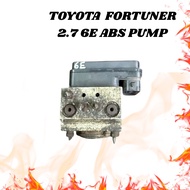 FLAME-USED ABS PUMP (6E) TOYOTA FORTUNER 2.7 JAPAN PARTS