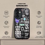 HP Latest Glossy Samsung A54 Case - Samsung a54 Casing - Glossy Case with ASDAS picture motif - Cell