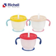 RICHELL 泵水式吸管練習杯 150ml 6個月起