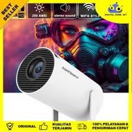 Portable Mini Projector Android 11 WiFi Bluetooth 200 ANSI - HY300 [Digital Zone JKT]