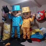 Upin Ipin Character Clown Costume