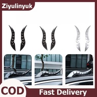 ziyulinyuk 2Pcs Personalized Universal Car 3D Dragon Horn Roof Decoration Creative & Cool Car Exteri
