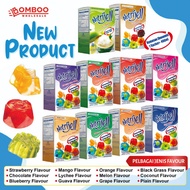 NUTRIJELL AGAR-AGAR PUDDING POWDER/ SERBUK AGAR-AGAR/ JELLY POWDER SACHET  10G