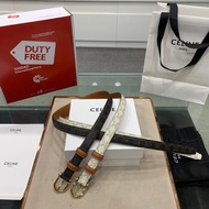 1: 1 Original Standard Real Shot, Belt Belt Belt Women's Belt Belt Black Double Head Belt Bright Gol