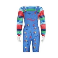 Ghost Doll Chucky cos Clothing Ghost Doll Return to Soul Chucky Clothes Horror Clothes Set Chihuahua