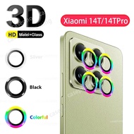 3D Camera Protector Cover For Xiaomi 14T Pro Mi 14 T 14TPro 5G 2024 Case 3D Camera Protector Cover C