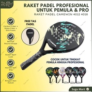 CAMEWIN Racket Padel Woman Women Racket Padel High Quality Carbon Fiber Eva Foam Racket Padel CAMEWI
