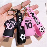 No. 10 Jersey Football Keychain Miami International Jersey Home Football Jersey Keychain