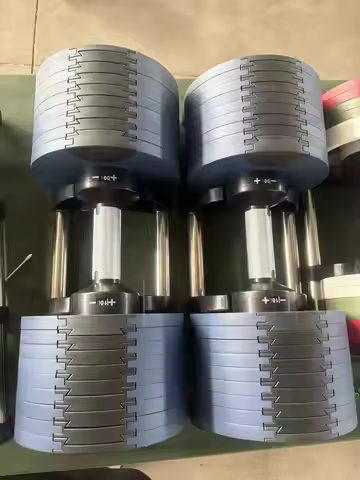 40kg/40.5kg/45kg 90lbs 100lbs Adjustable Weight Dumbbell Workouts High Quality Dumbbell Set with Ste