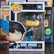 FUNKO POP Fiko POP model Animation: Solo Leveling - Sung Jinwoo (GLOW CHASE) 1982