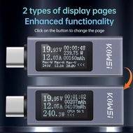 VOKTTA KWS-2303C Color Screen Digital Display Type-C Voltage and Current Power Meter DC4-30V