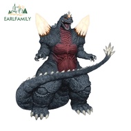 EARLFAMILY Rising King Gojira Car Sticker Humorous Occlusion Scratch Electric-Bicycle Rear Windshiel
