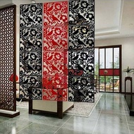 Barnik88 Partition Package 4 Pcs Free Ring Room Divider Room Divider / Vintage Room Divider 1 Set Co