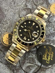 🌈🌈新返貨啦🌈🌈 ROLEX GMT-Master II 16713 40mm 💛18K金鋼 🖤T25黑面黑金圈 ⚙️Cal.3185自動機芯 🔗金鋼帶 💎淨錶 🌟VU3402（廣華街店）